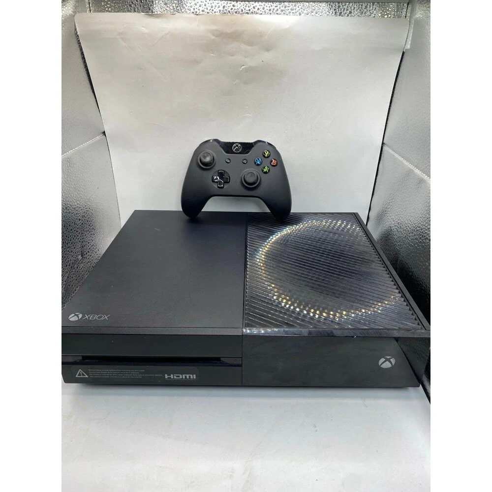 Microsoft Xbox One 500GB Console - Black Tested Works Controller w cords XB1 XOn